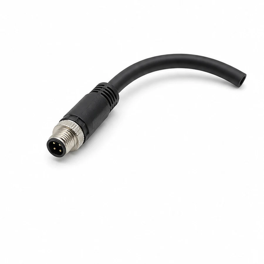 Product view of M8 3/4-pin Molded Cable